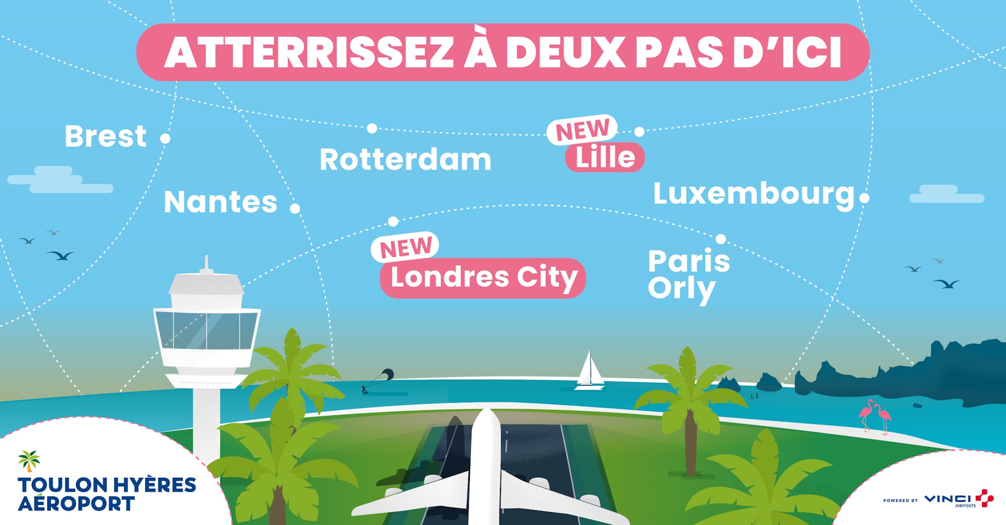 Plan aéroport Hyères